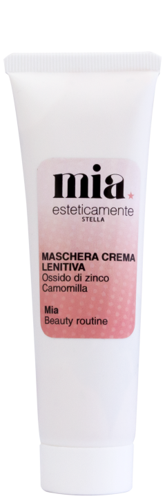 Maschera viso ossido di zinco e camomilla